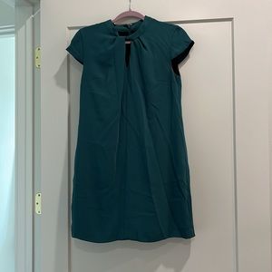 Cynthia steffe green short sleeve dress